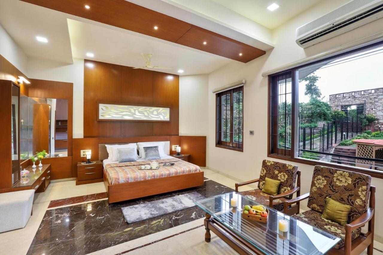 Stayvista'S Prakriti Farms With Outdoor Pool, Complimentary Breakfast And Hi-Tea อุเดเปอร์ ภายนอก รูปภาพ